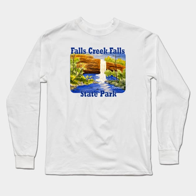 Falls Creek Falls State Park, Tennessee Long Sleeve T-Shirt by MMcBuck